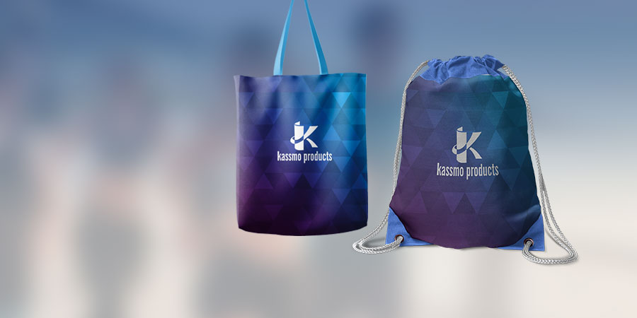 Custom event outlet bags